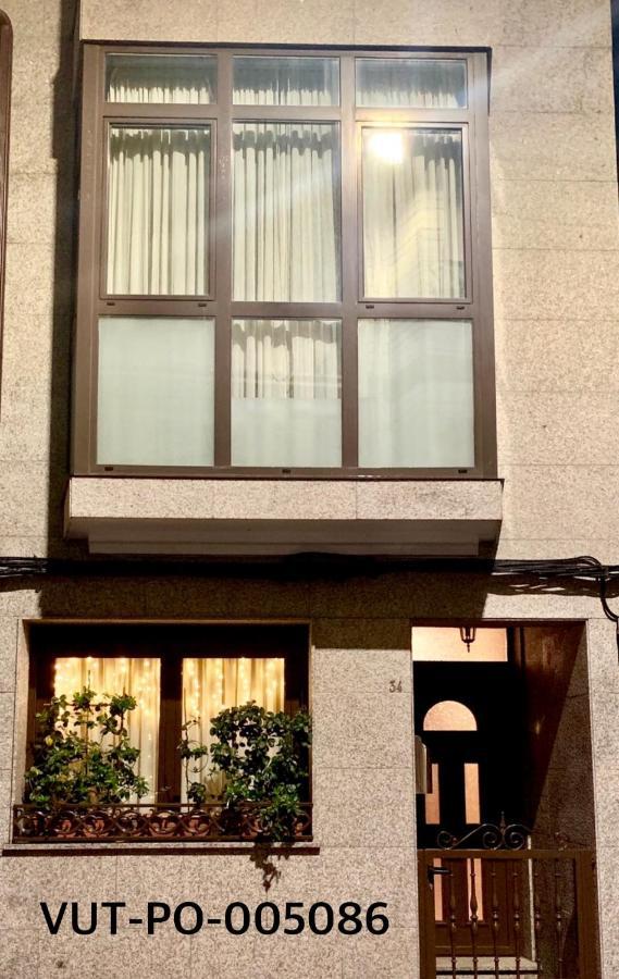 Casa Centro O Grove Con Terraza Y Asador Βίλα Εξωτερικό φωτογραφία